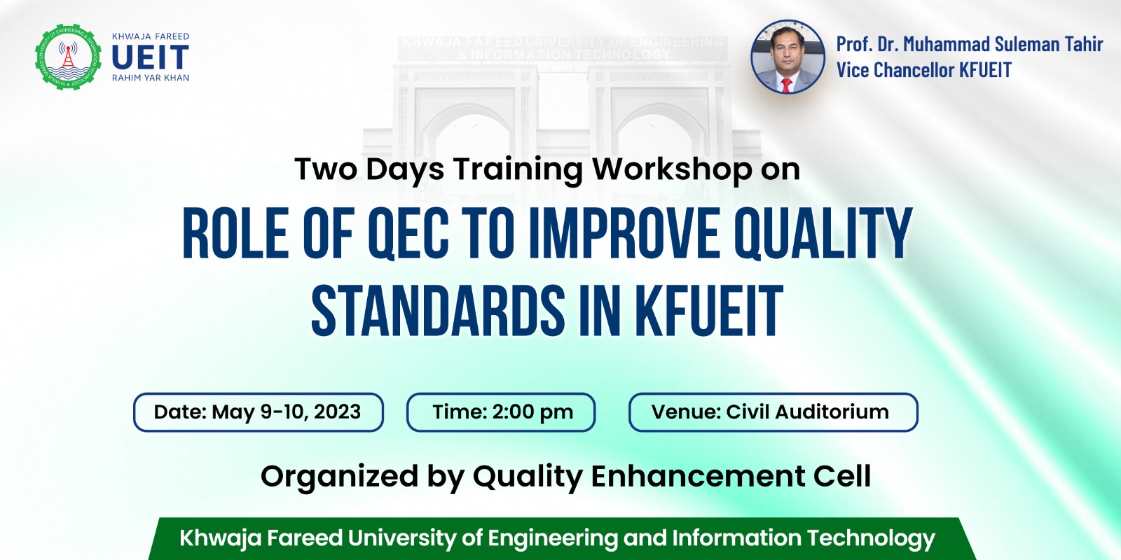 Role of QEC to Improve the Quality Standards in KFUEIT