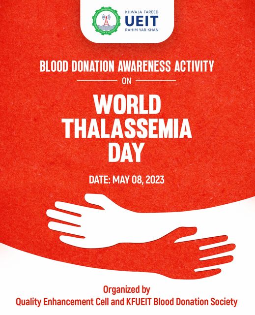 Blood Donation Awareness Activity on World Thalassemia Day