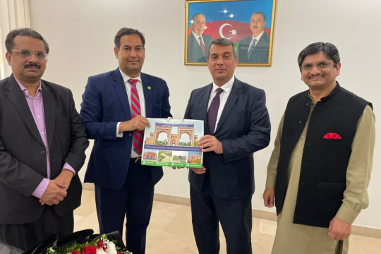 VC KFUEIT met with Azerbijan Ambassador