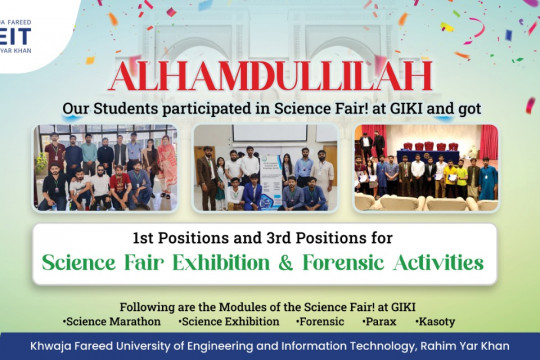 1st positions and 3rd positions for Science fair Exhibition and Forensic Activities