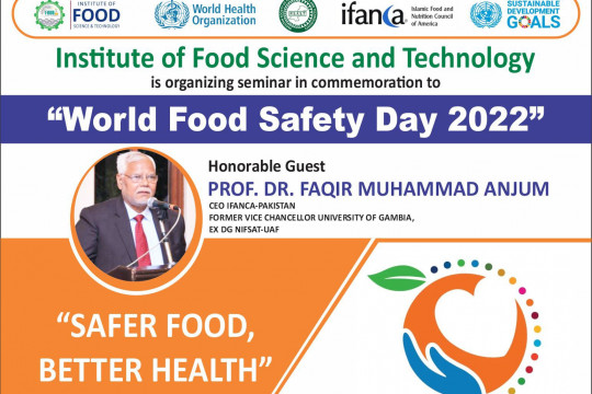 World Food Safety Day, 2022