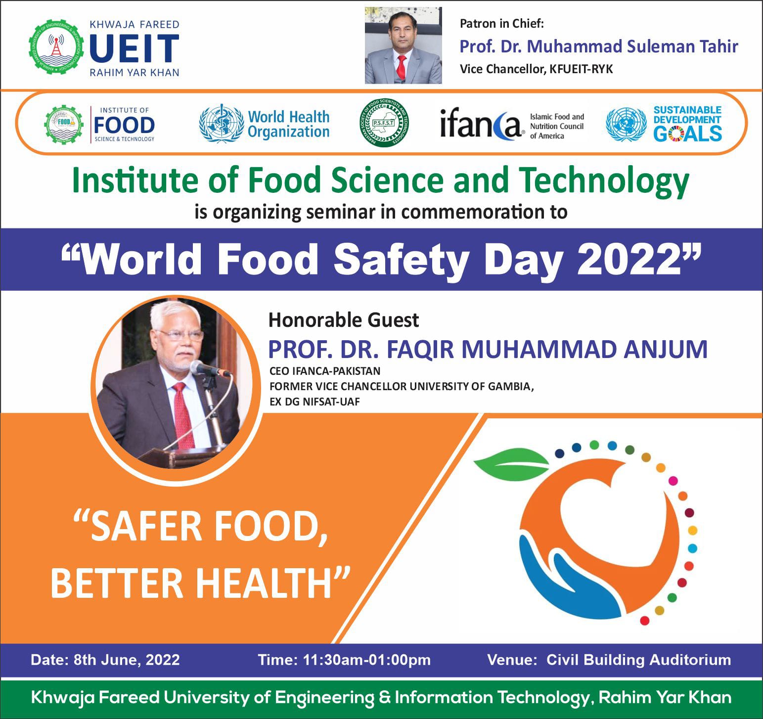 World Food Safety Day, 2022