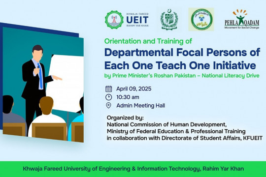 Orientation and Training of Departmental Focal Persons of Each One Teach One Initiative
