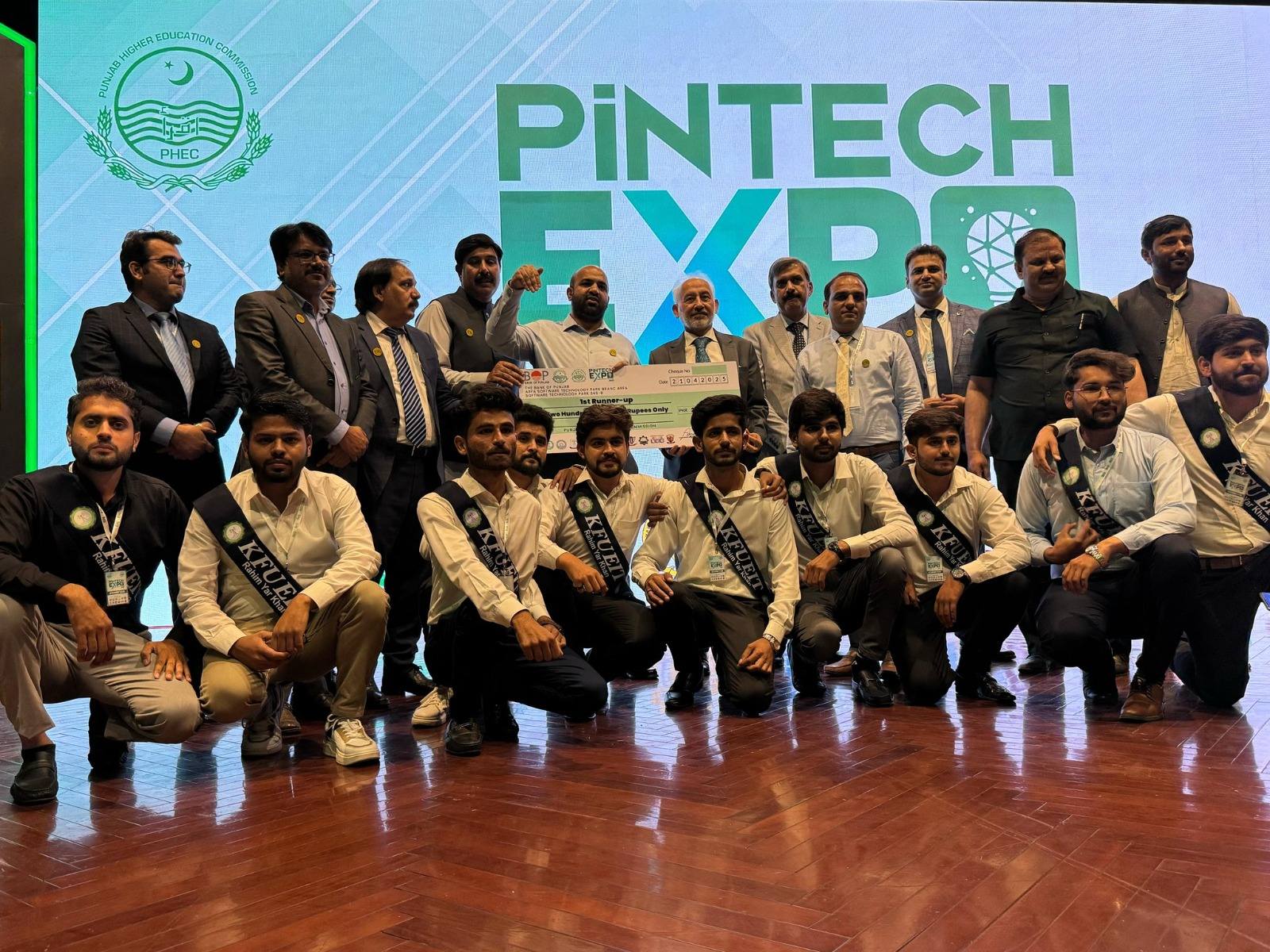 KFUEIT Wins Two Positions at PINTECH Expo 2025