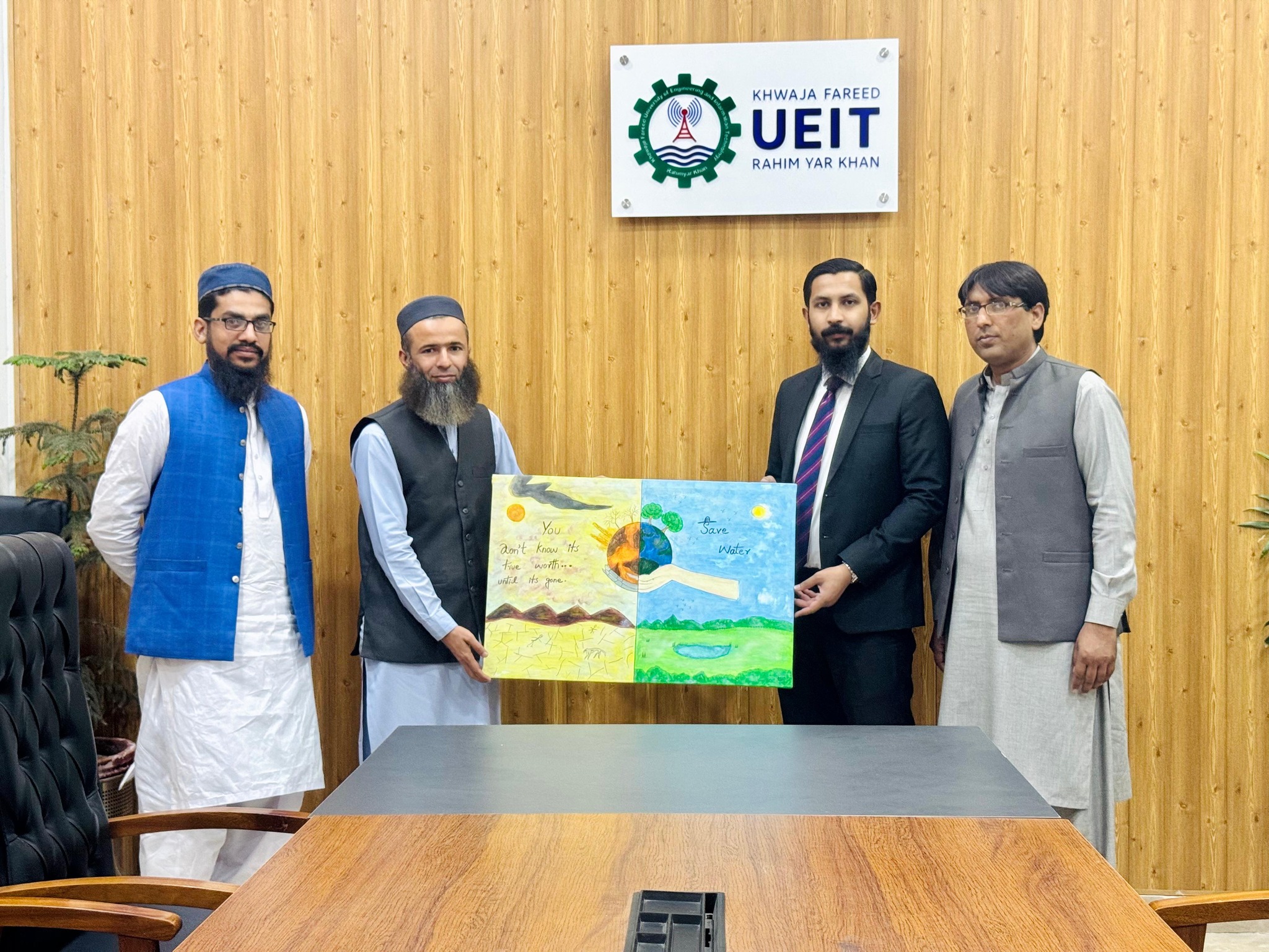 PMYP Leader Mr. Kamran Shakoor Evaluates GYM Club Activities at KFUEIT