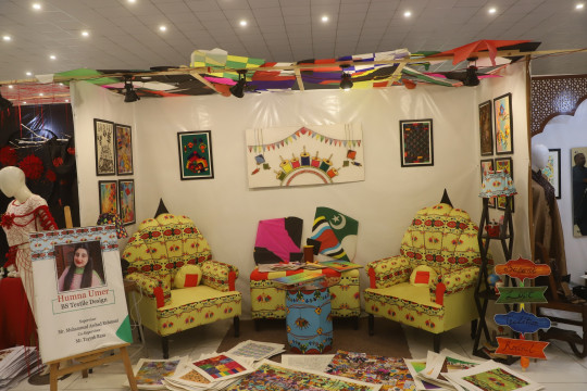 KFUEIT Hosts Impressive Degree Show by Textile Design and Fine Arts Students