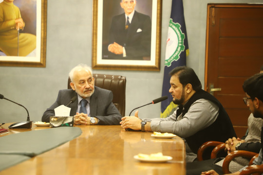 KFUEIT Honours Dedicated Team for Exemplary Flood Relief Efforts