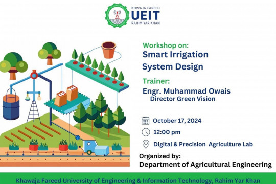 Workshop on:Smart Irrigation System Design